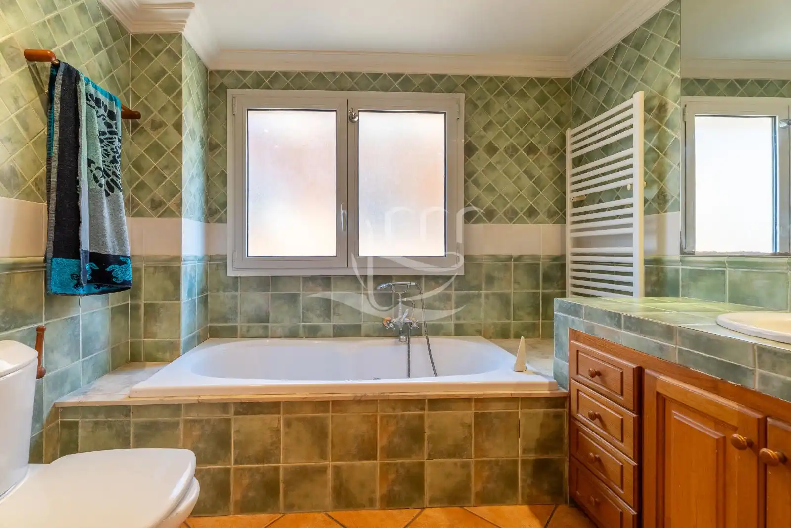 Baño de Casa adosada en venta en Mont-ras con Calefacción, Jardín privado y Terraza
