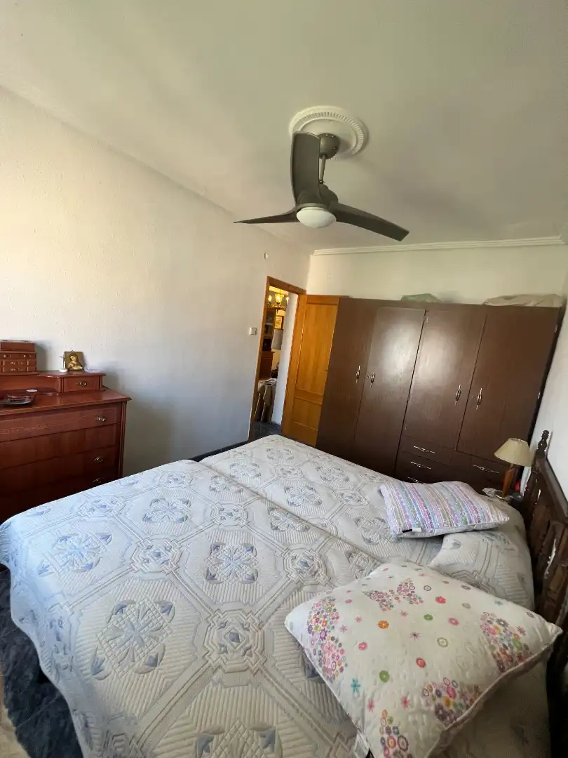 Bedroom of Flat for sale in Sagunto / Sagunt  with Air Conditioner, Heating and Balcony