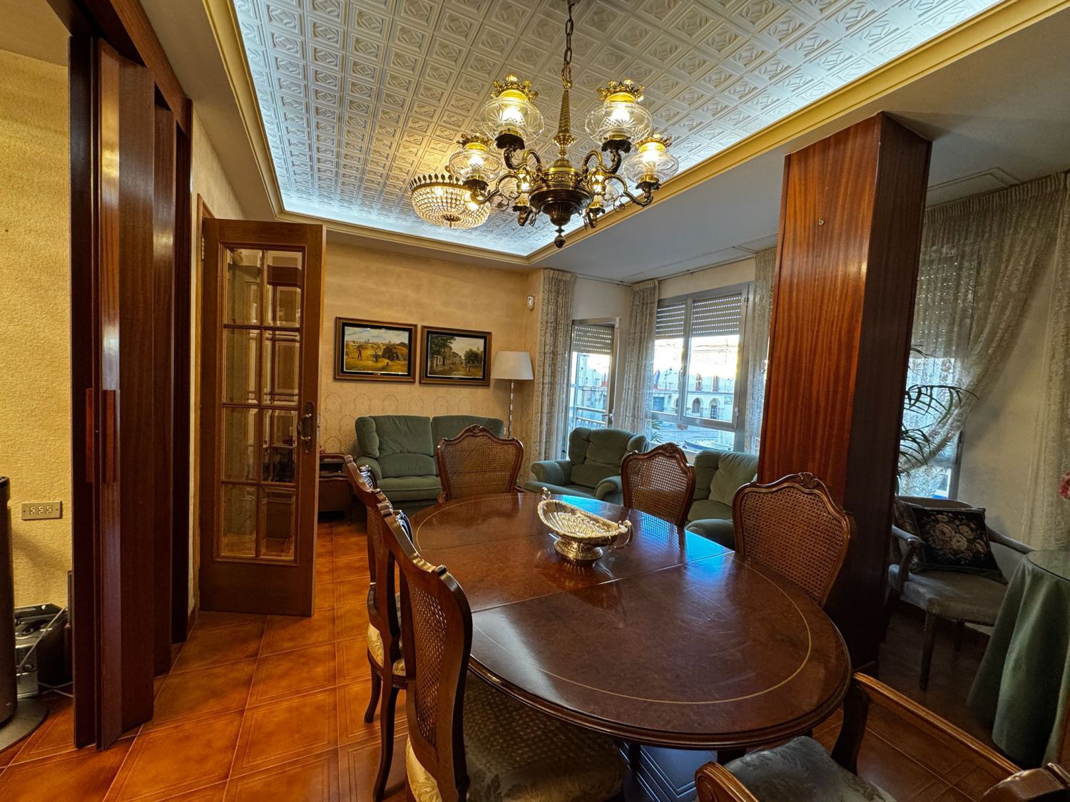 Menjador de Pis en venda en Castellón de la Plana / Castelló de la Plana amb Balcó