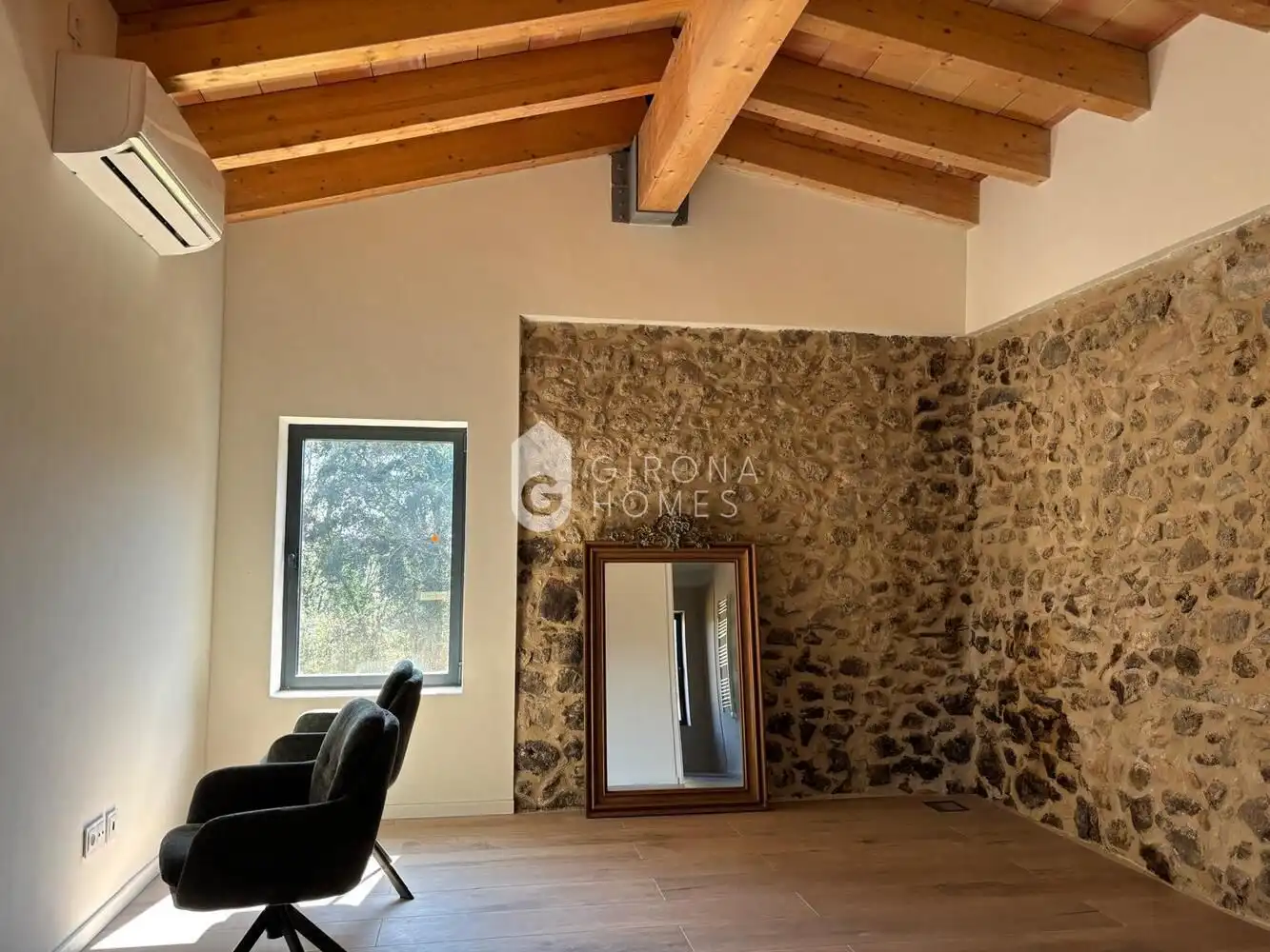 Living room of Country homes for rent in Sant Gregori  with Air Conditioner, Heating and Private garden