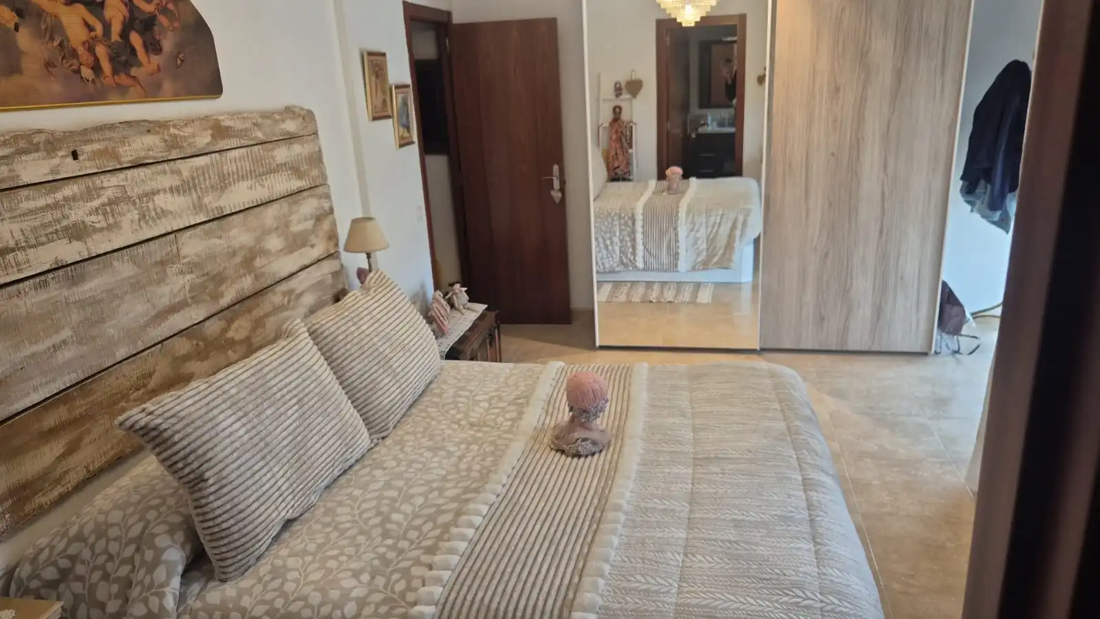Bedroom of Flat for sale in Móra d'Ebre  with Air Conditioner, Heating and Storage room