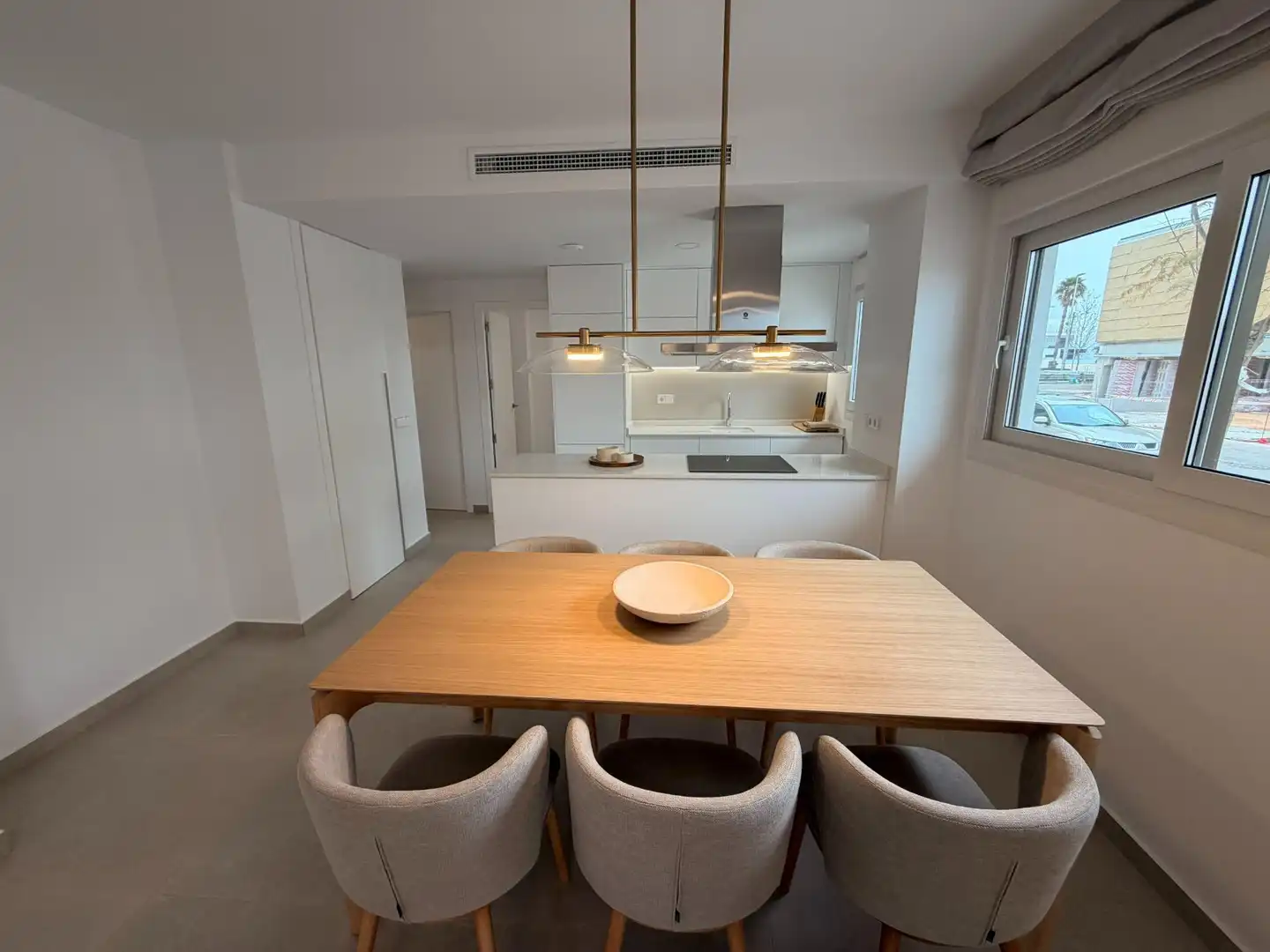 Cocina de Apartamento en venta en Pilar de la Horadada con Balcón, Jacuzzi y Piscina comunitaria