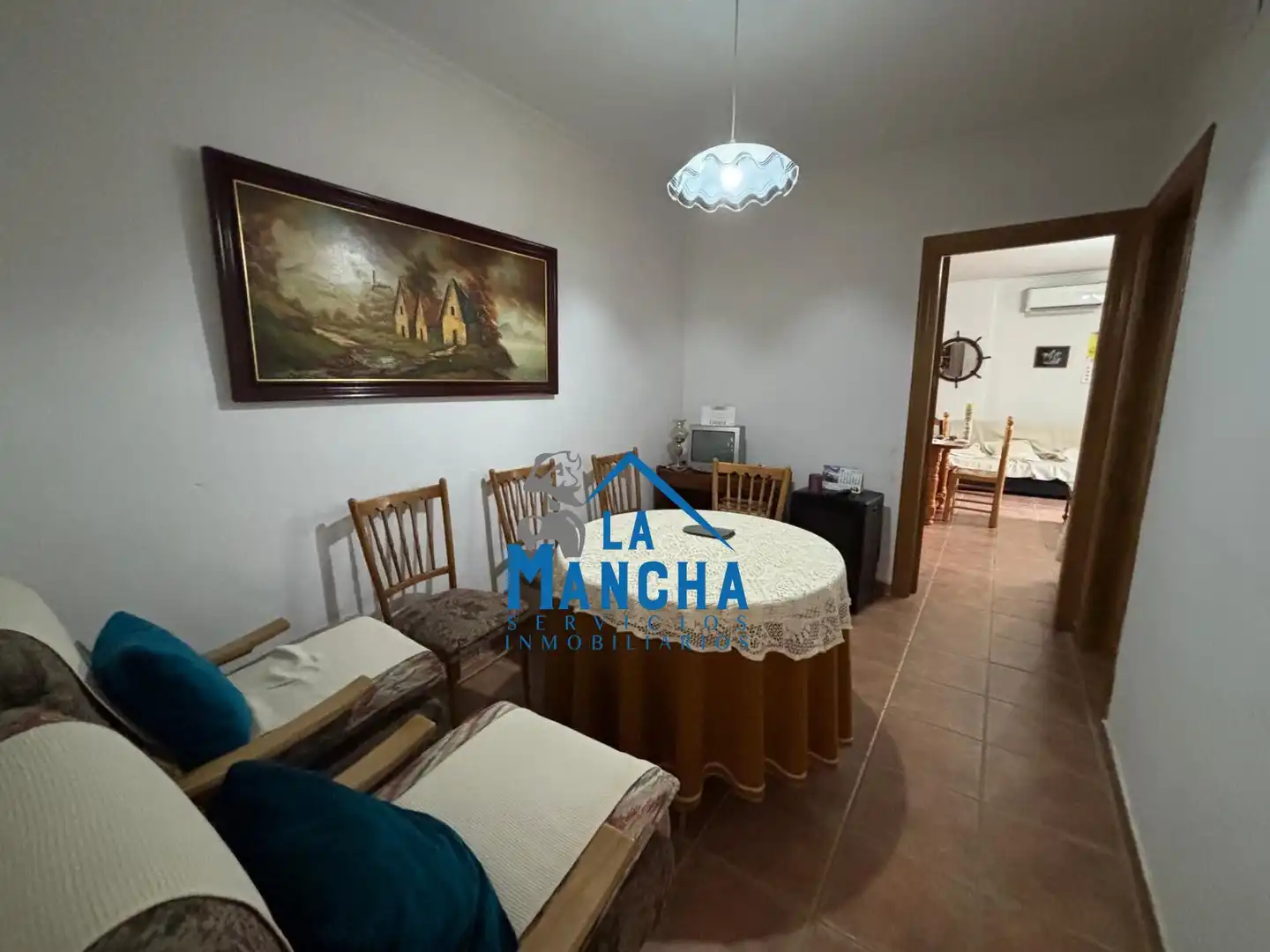 Menjador de Casa o xalet en venda en Albacete amb Aire condicionat, Jardí privat i Traster