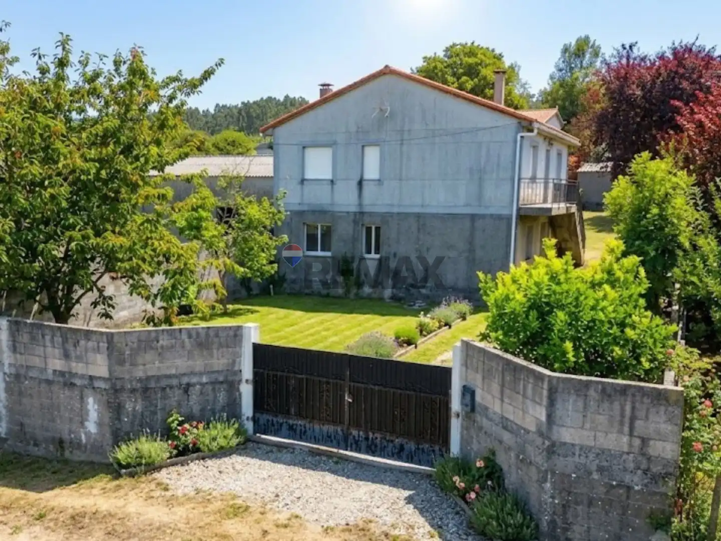 Vista exterior de Casa o chalet en venta en Arzúa con Jardín privado, Trastero y Amueblado