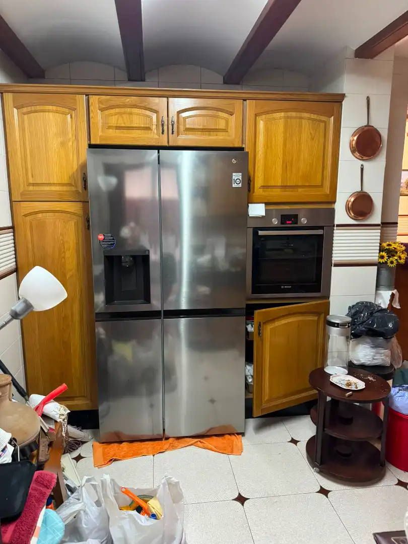 Kitchen of Flat for sale in Valencia  with Air Conditioner, Terrace and Balcony