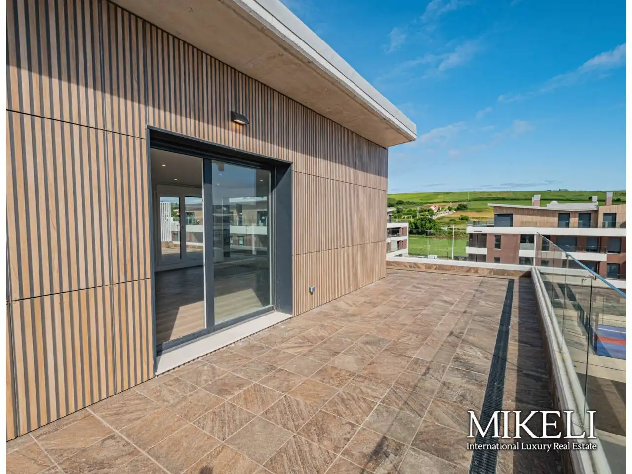 Terraza de Piso de alquiler en Santa Cruz de Bezana con Calefacción, Terraza y Trastero