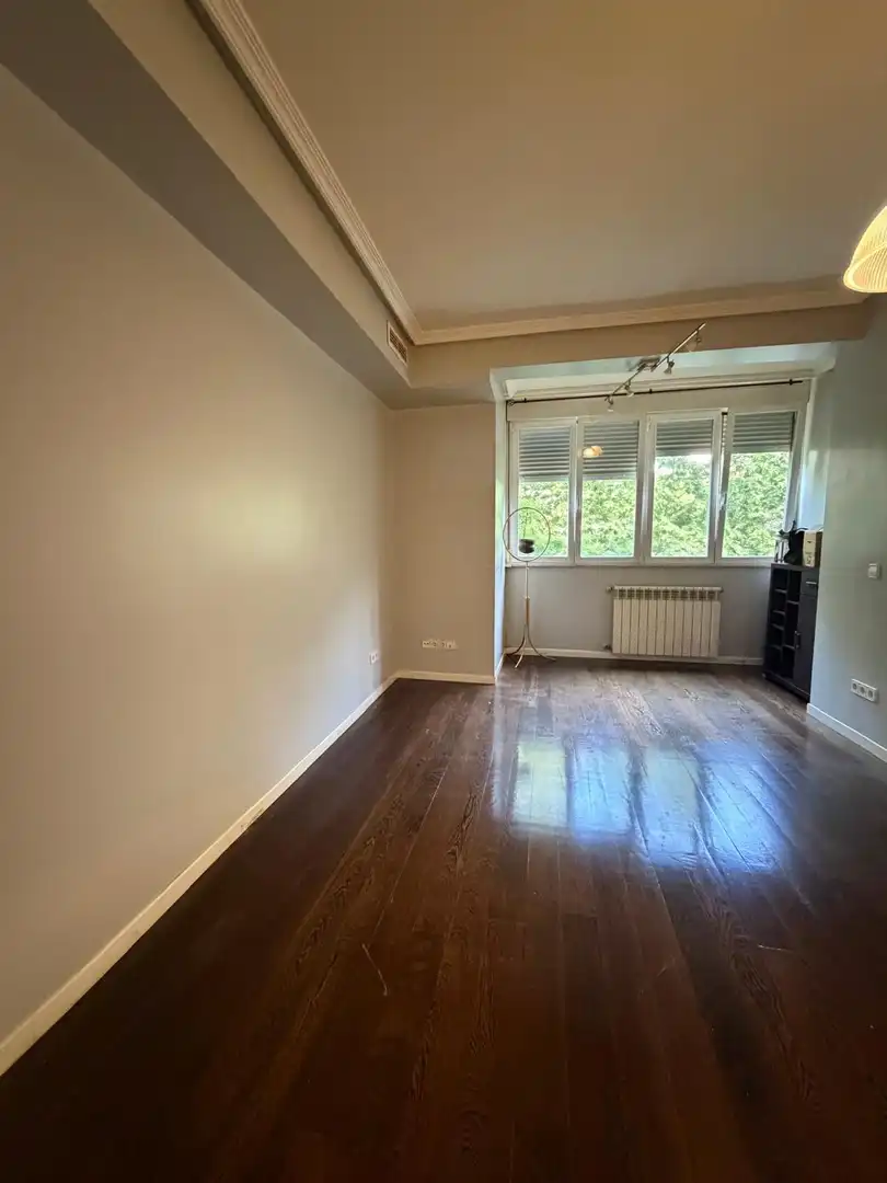 Living room of Flat for rent in Madrid  with Air Conditioner and Heating