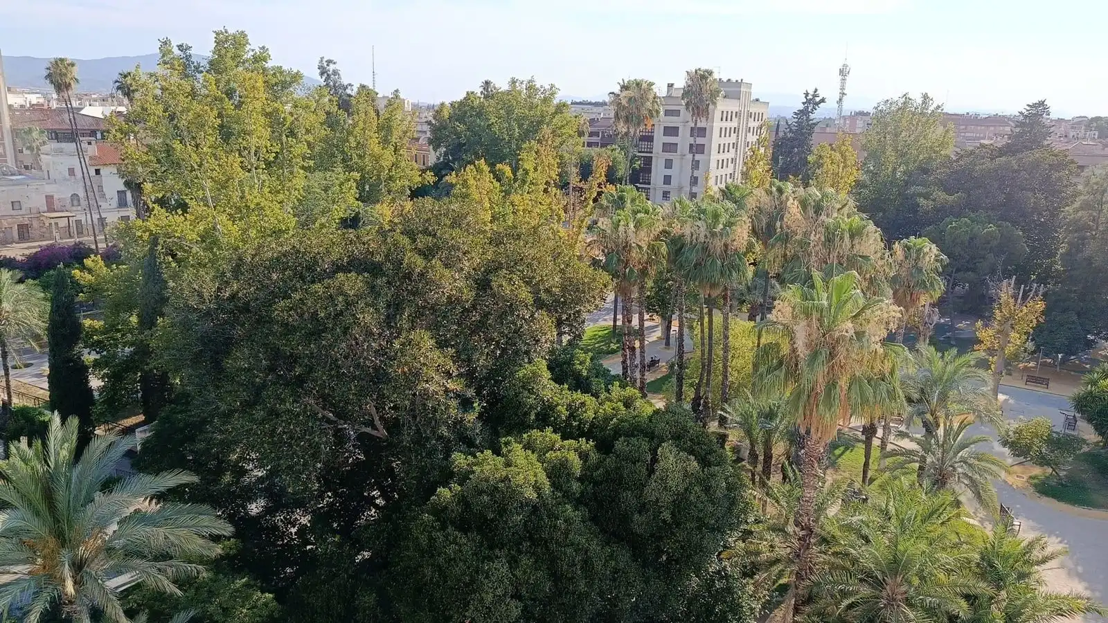 Vista exterior de Pis de lloguer en Murcia amb Aire condicionat, Calefacció i Moblat