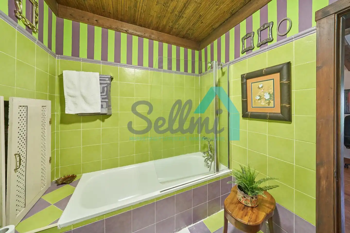 Baño de Casa o chalet en venta en Siero con Calefacción, Jardín privado y Parquet