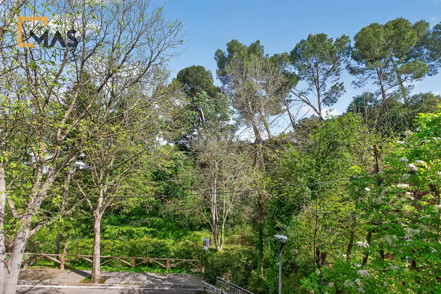 Garden of Duplexes for sale in Sant Cugat del Vallès  with Air Conditioner, Heating and Private garden