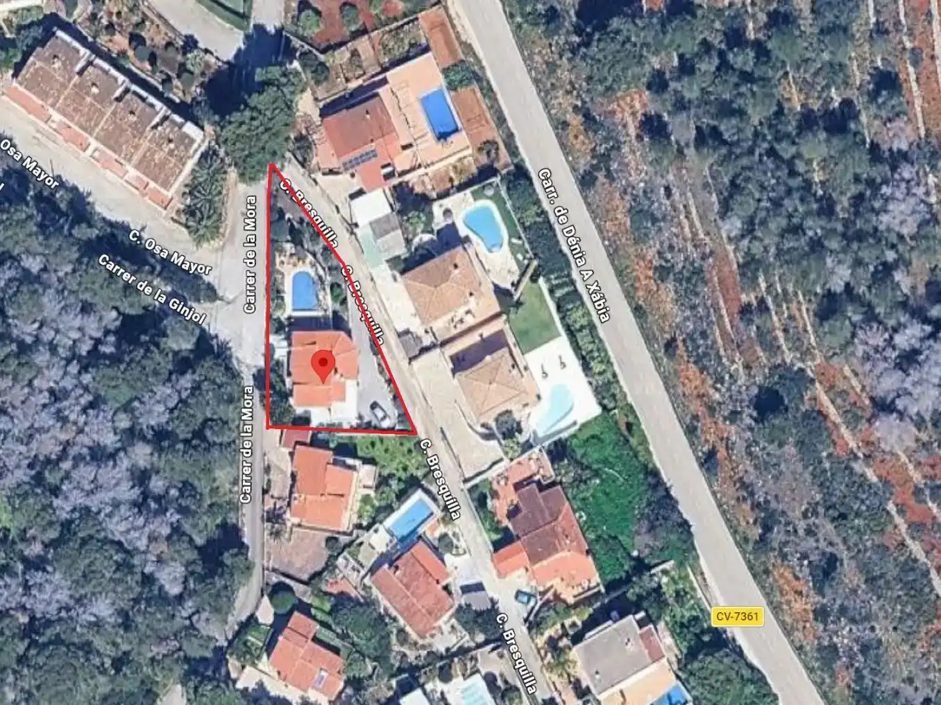 Vista exterior de Casa o chalet en venta en Dénia con Aire acondicionado, Jardín privado y Trastero