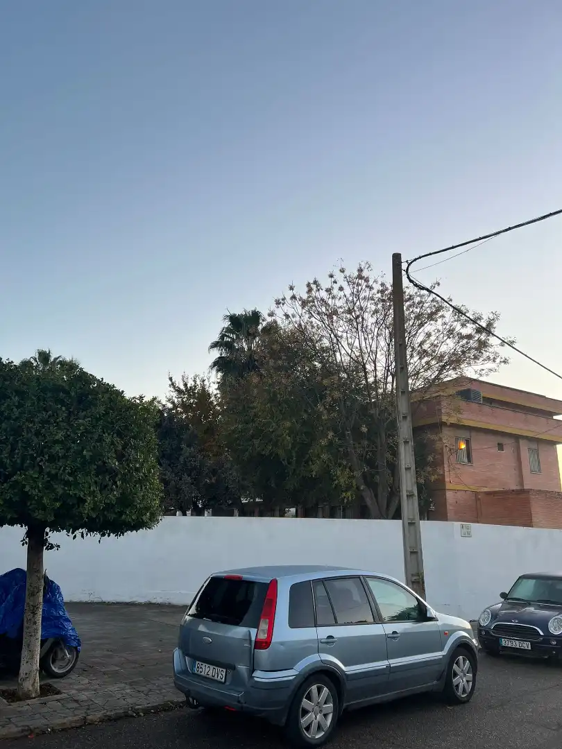 Vista exterior de Nave industrial en venta en Los Palacios y Villafranca