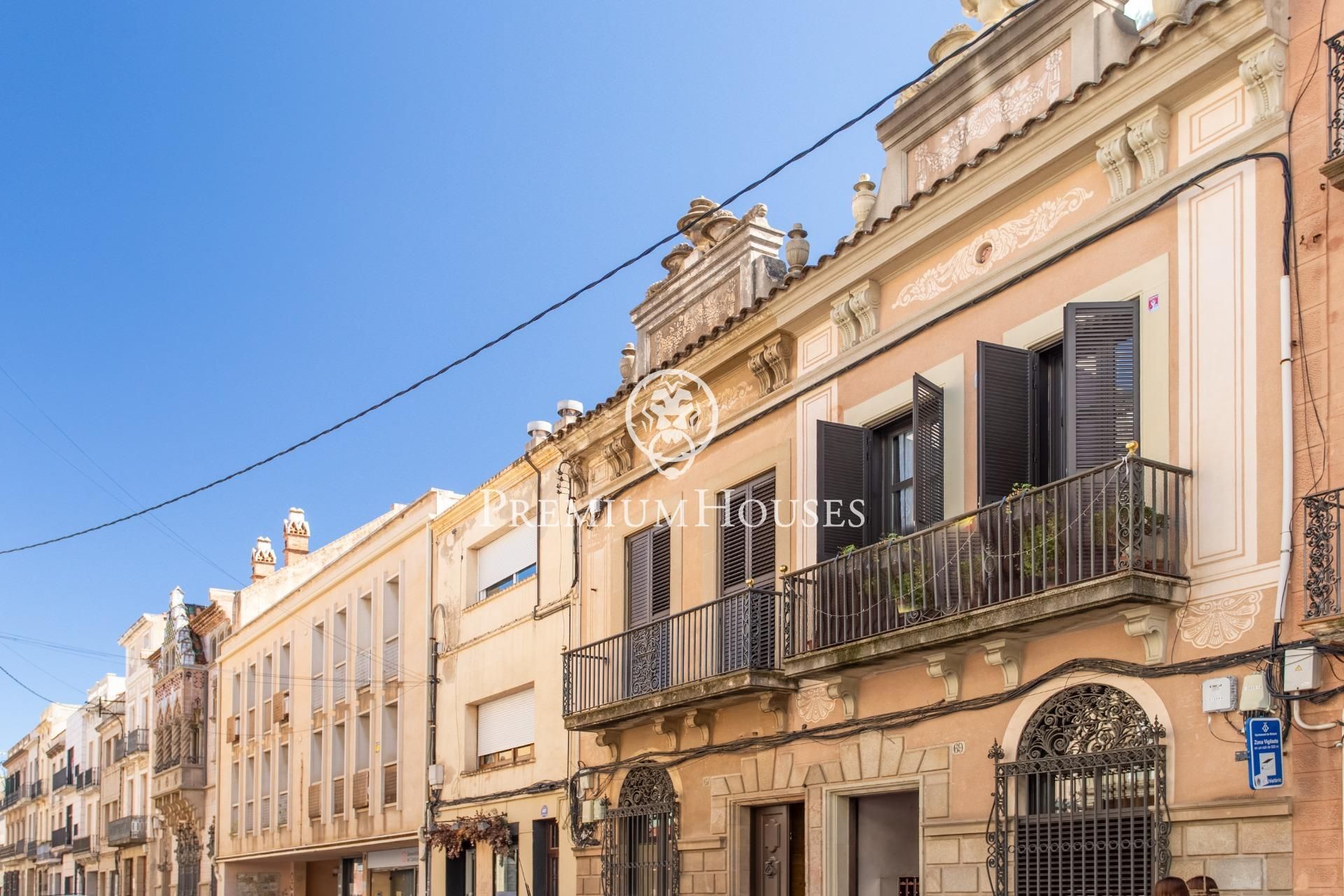 Vista exterior de Casa o xalet en venda en Mataró