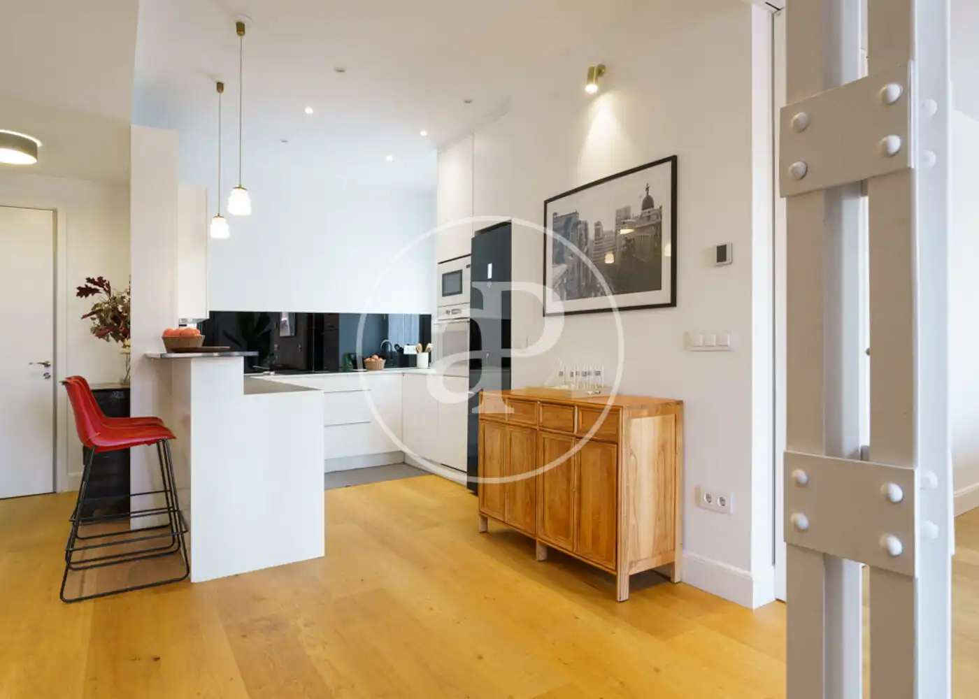 Exterior view of Flat for rent in Madrid  with Air Conditioner, Heating and Furnished