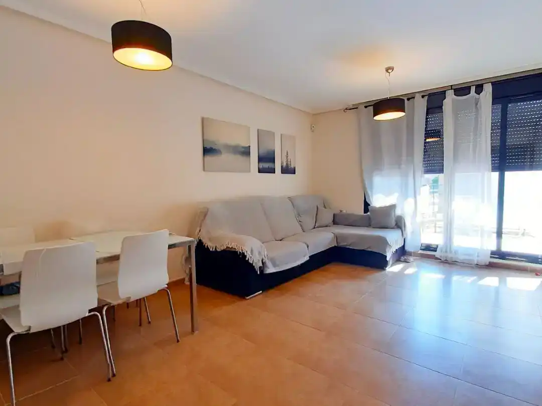 Sala d'estar de Dúplex en venda en El Verger amb Aire condicionat i Piscina