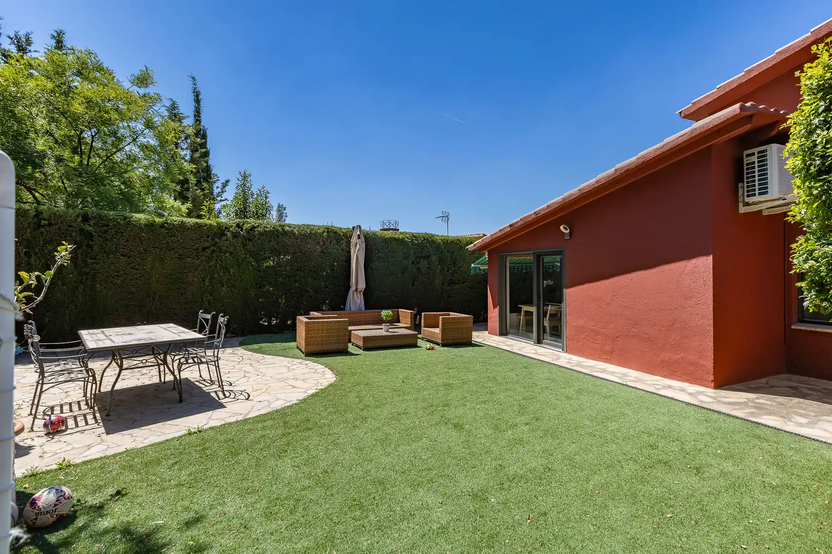Terrassa de Casa o xalet en venda en Castellar del Vallès amb Aire condicionat, Calefacció i Jardí privat