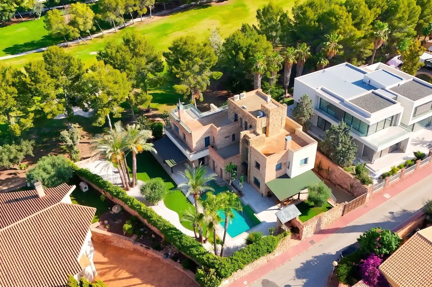 Villa mit Pool zum Verkauf in Calle los Lirios, imagen 4