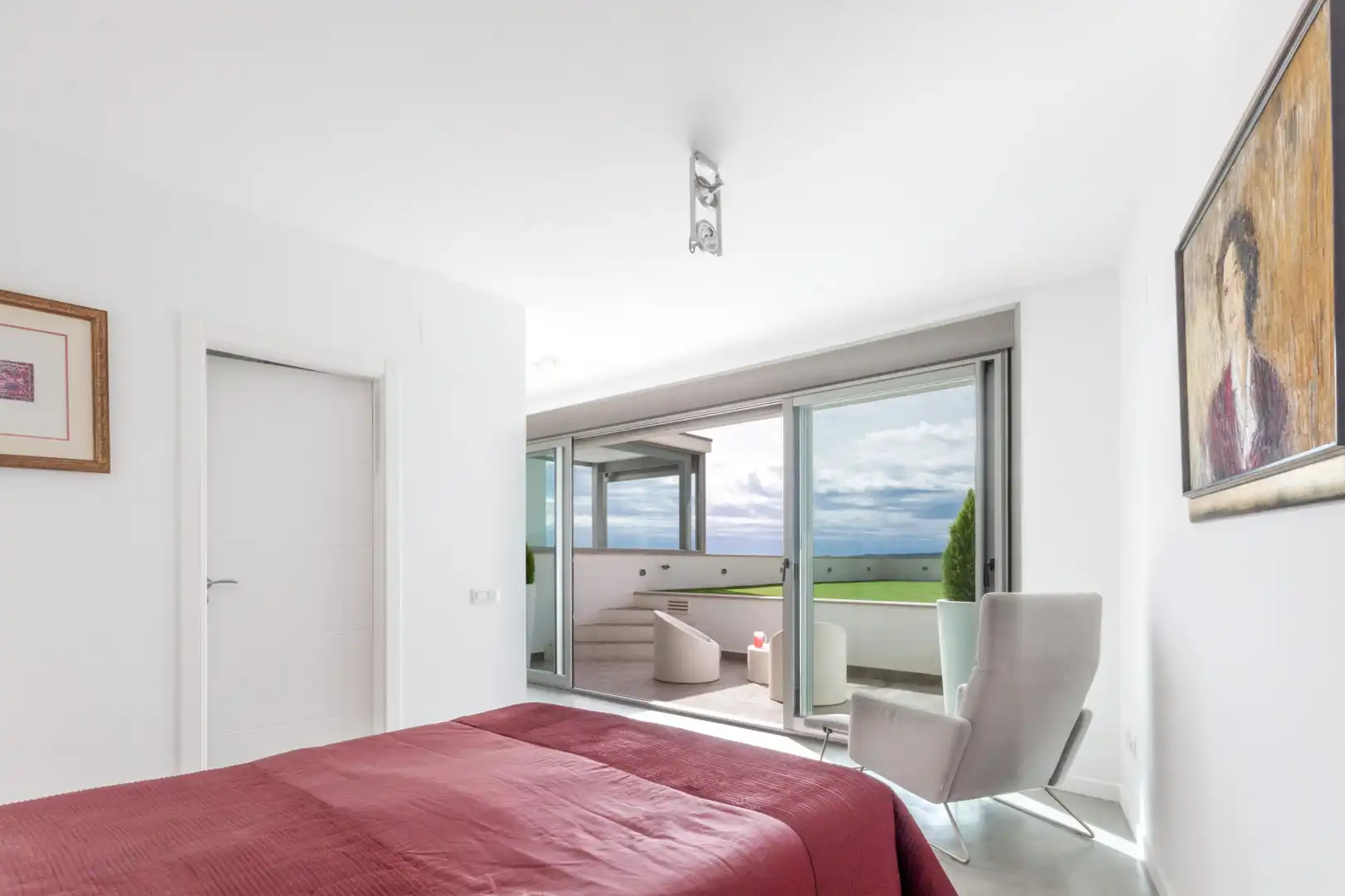 Bedroom of Houses for sale in Jávea / Xàbia  with Air Conditioner, Private garden and Terrace