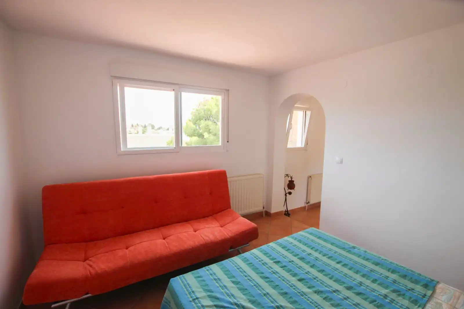 Bedroom of Houses for sale in Calpe / Calp  with Air Conditioner, Heating and Private garden