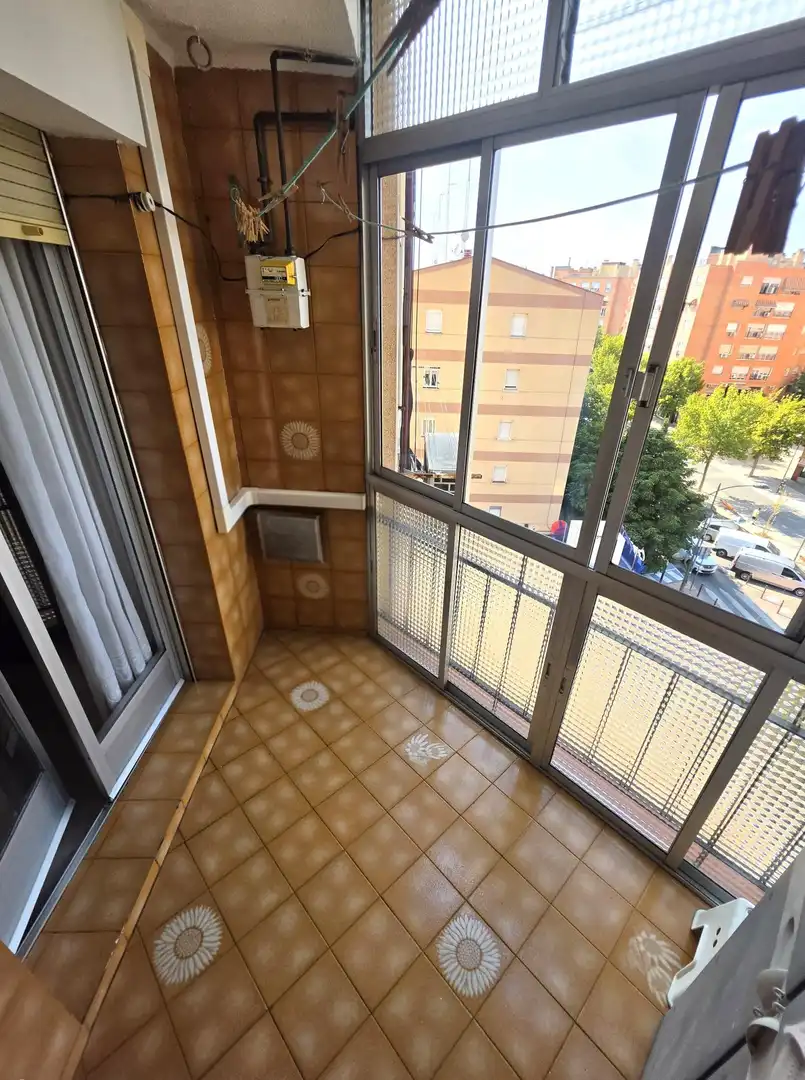 Terraza de Piso de alquiler en Getafe con Aire acondicionado y Calefacción