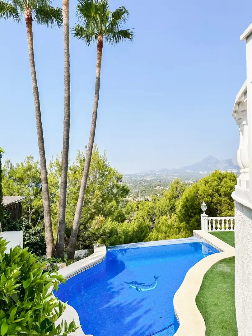 Jardín de Casa o chalet en venta en Altea con Aire acondicionado, Jardín privado y Terraza