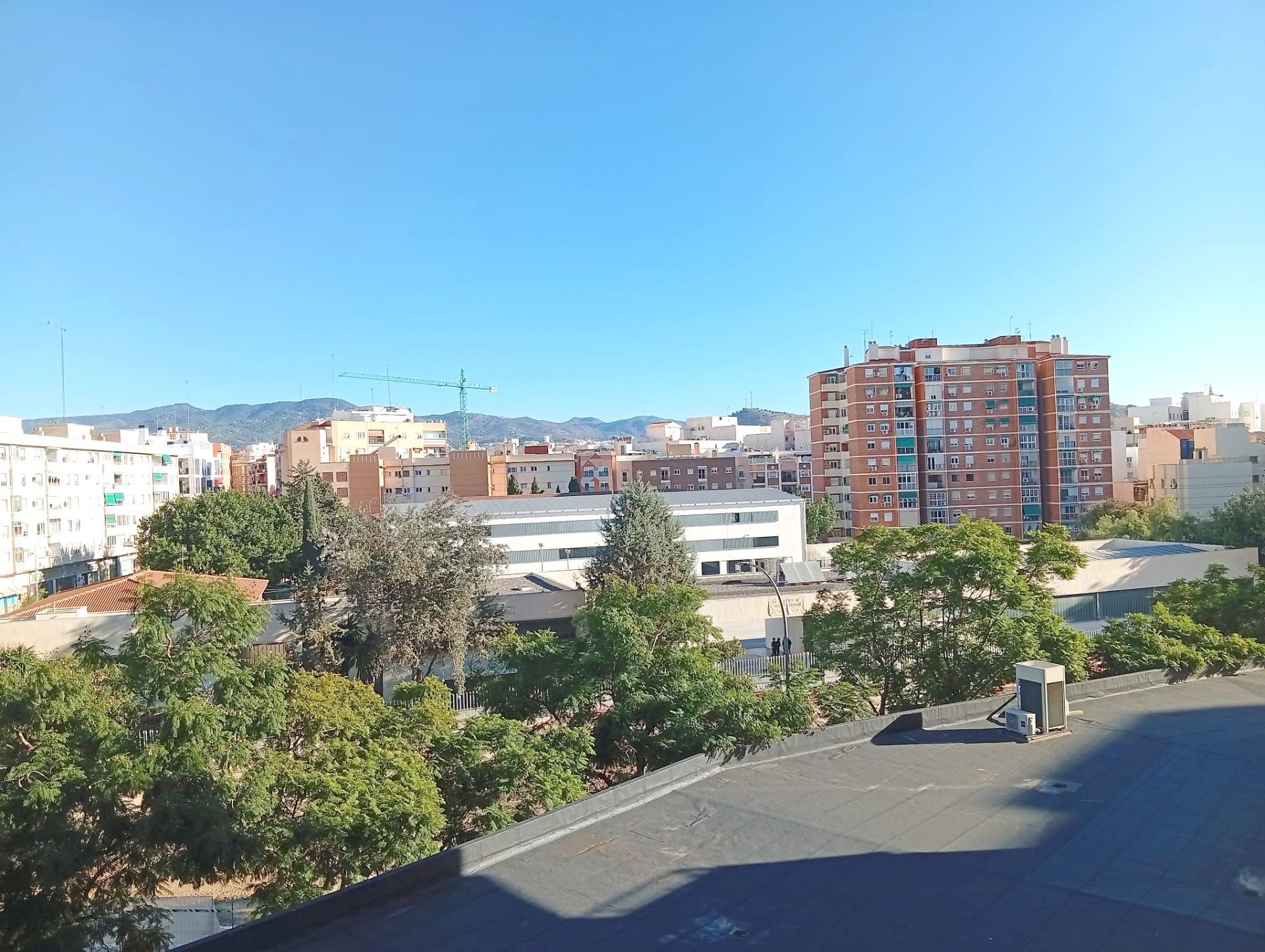 Vista exterior de Pis en venda en Málaga Capital amb Aire condicionat i Terrassa