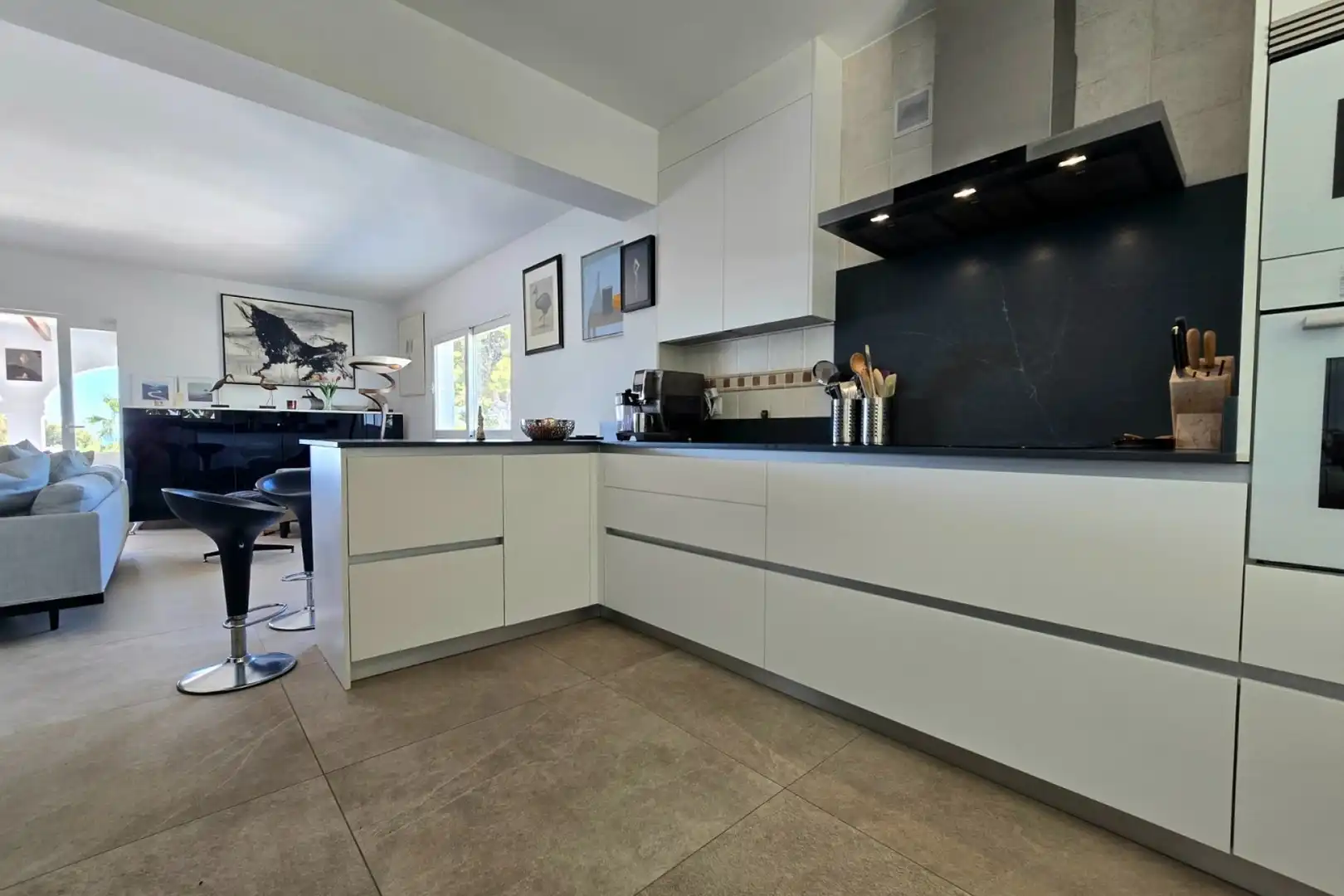 Cocina de Casa o chalet en venta en Altea con Aire acondicionado, Calefacción y Jardín privado