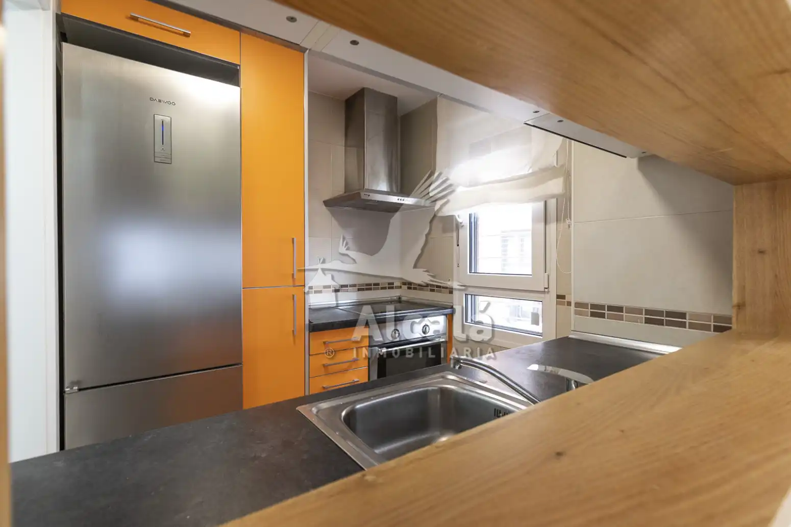 Cocina de Piso en venta en Alcalá de Henares con Aire acondicionado, Calefacción y Jardín privado