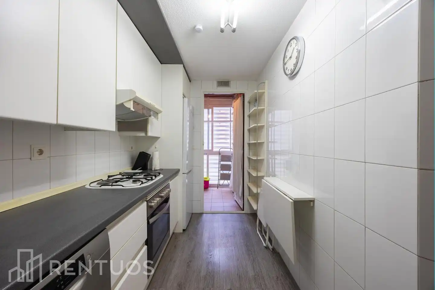 Cuina de Pis de lloguer en Madrid amb Aire condicionat, Calefacció i Parquet