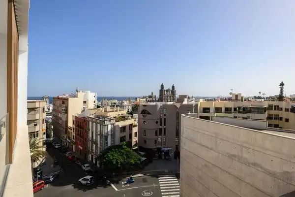 Exterior view of Flat for rent in Las Palmas de Gran Canaria  with Oven, Washing machine and Microwave