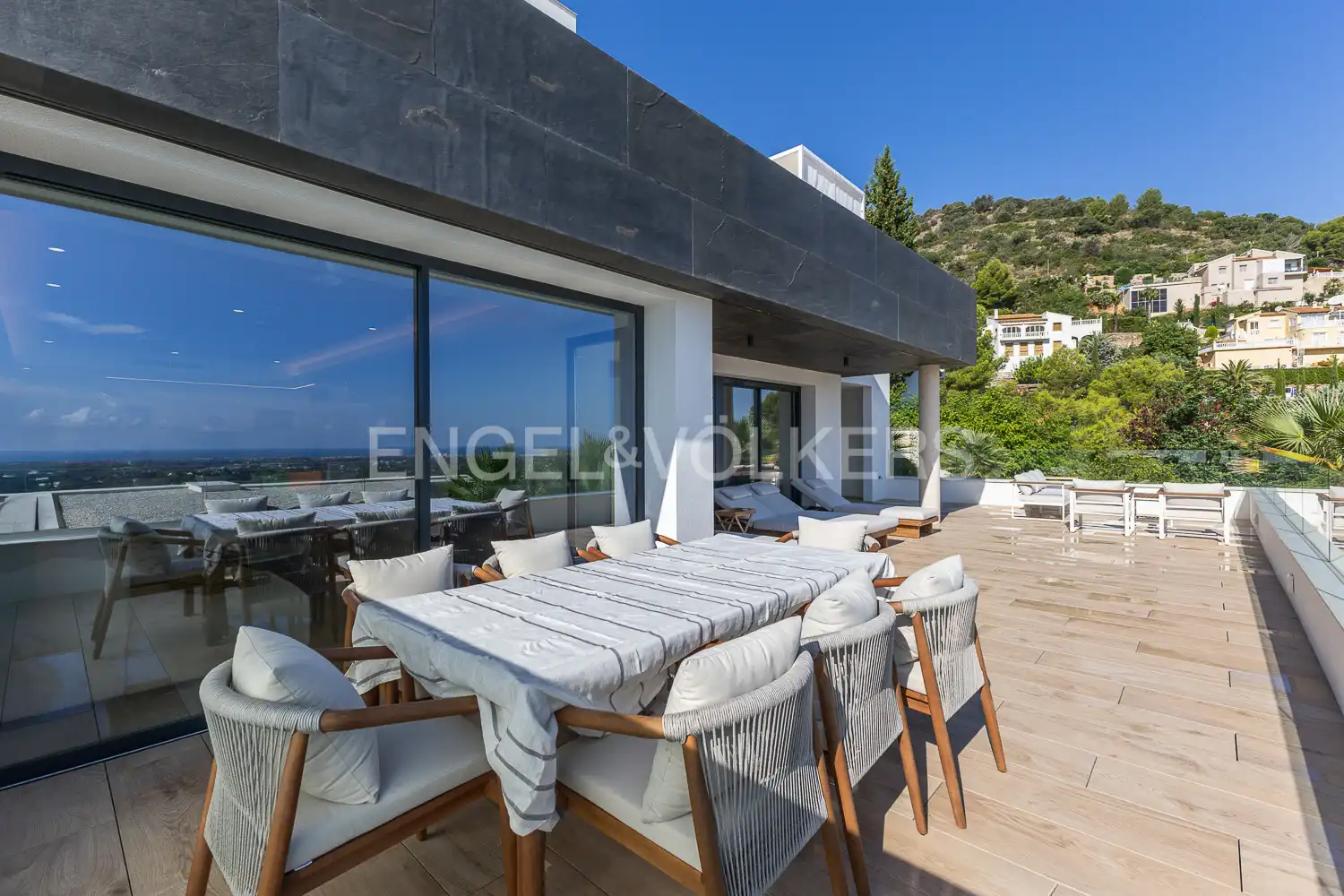 Terrace of Apartments for rent in Pedreguer  with Air Conditioner, Heating and Terrace