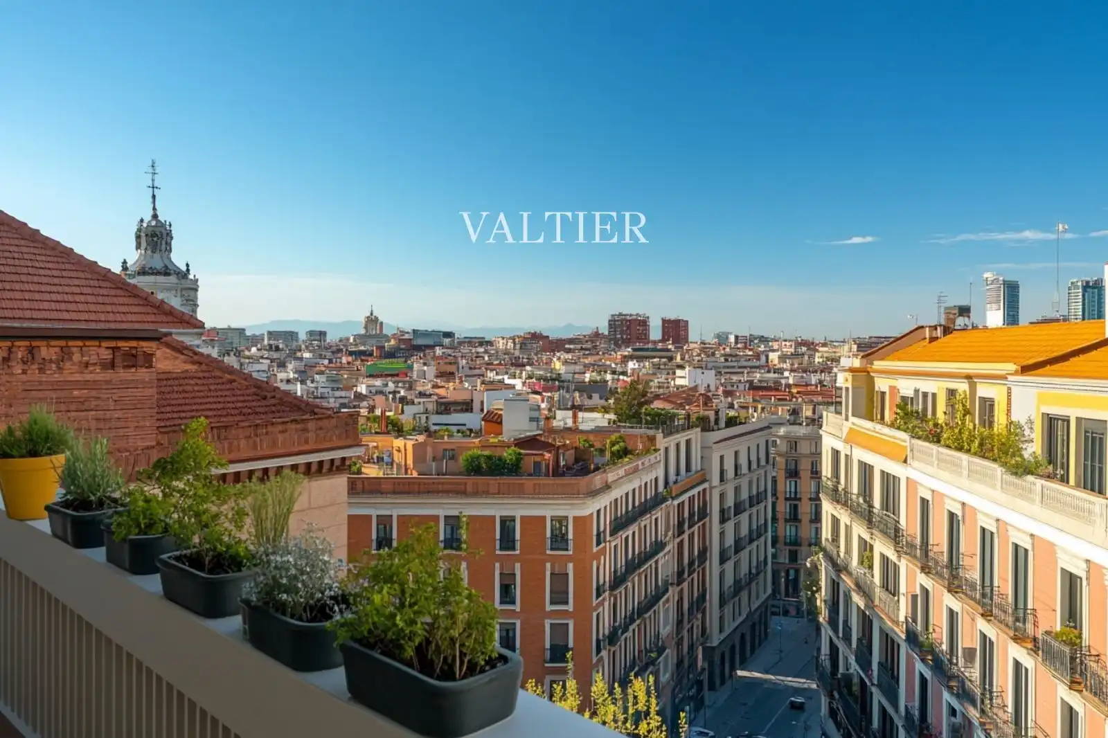 Vista exterior de Ático en venta en Madrid con Terraza y Amueblado