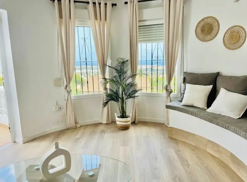 Living room of Houses for rent in Dénia  with Air Conditioner, Heating and Private garden