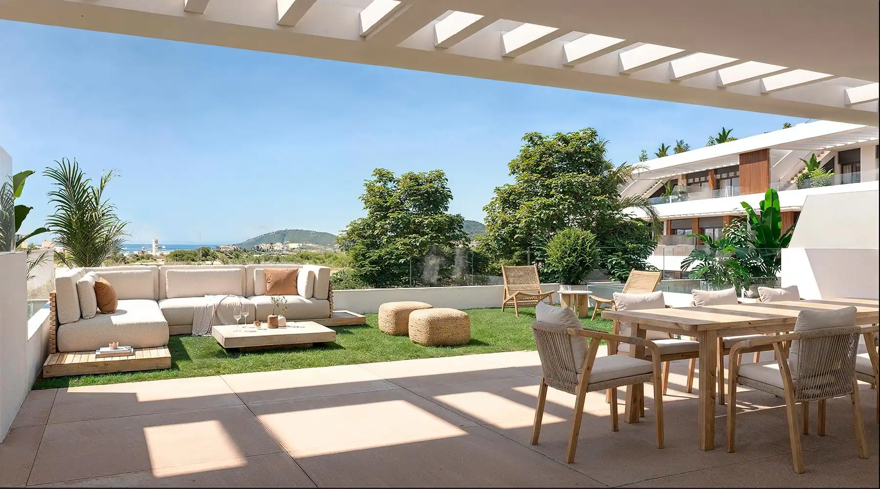 Terrace of Attic for sale in Finestrat  with Terrace, Storage room and Sauna