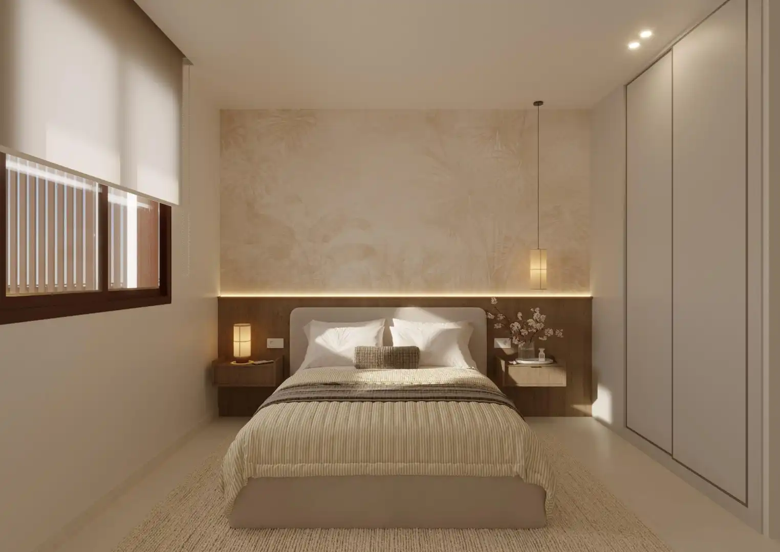 Habitación de Apartamento en venta en Santa Pola con Calefacción, Jardín privado y Terraza
