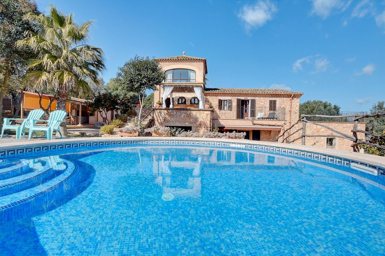 Swimming pool of House or chalet to rent in Manacor  with Heating, Private garden and Terrace