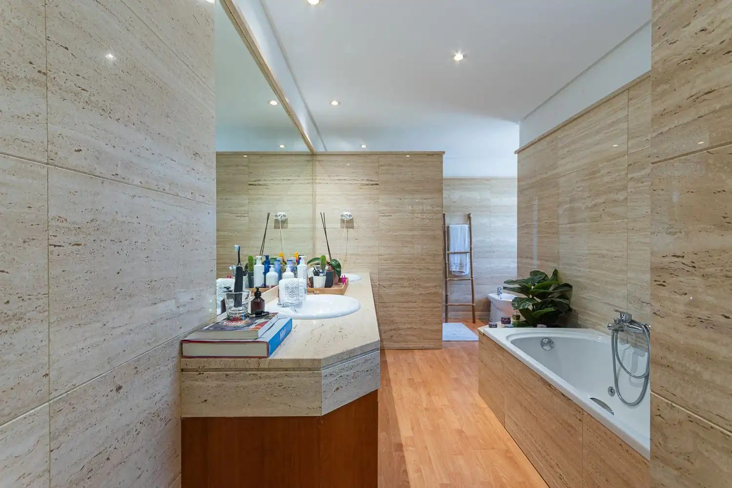 Bathroom of Houses for sale in Boadilla del Monte  with Air Conditioner, Heating and Storage room
