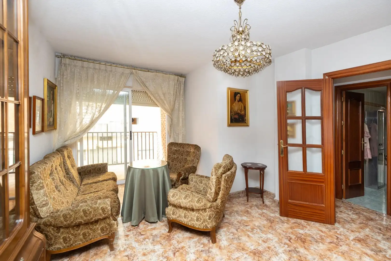 Wohnzimmer von Wohnung zum Verkauf in Granada mit Terrasse und Möbliert