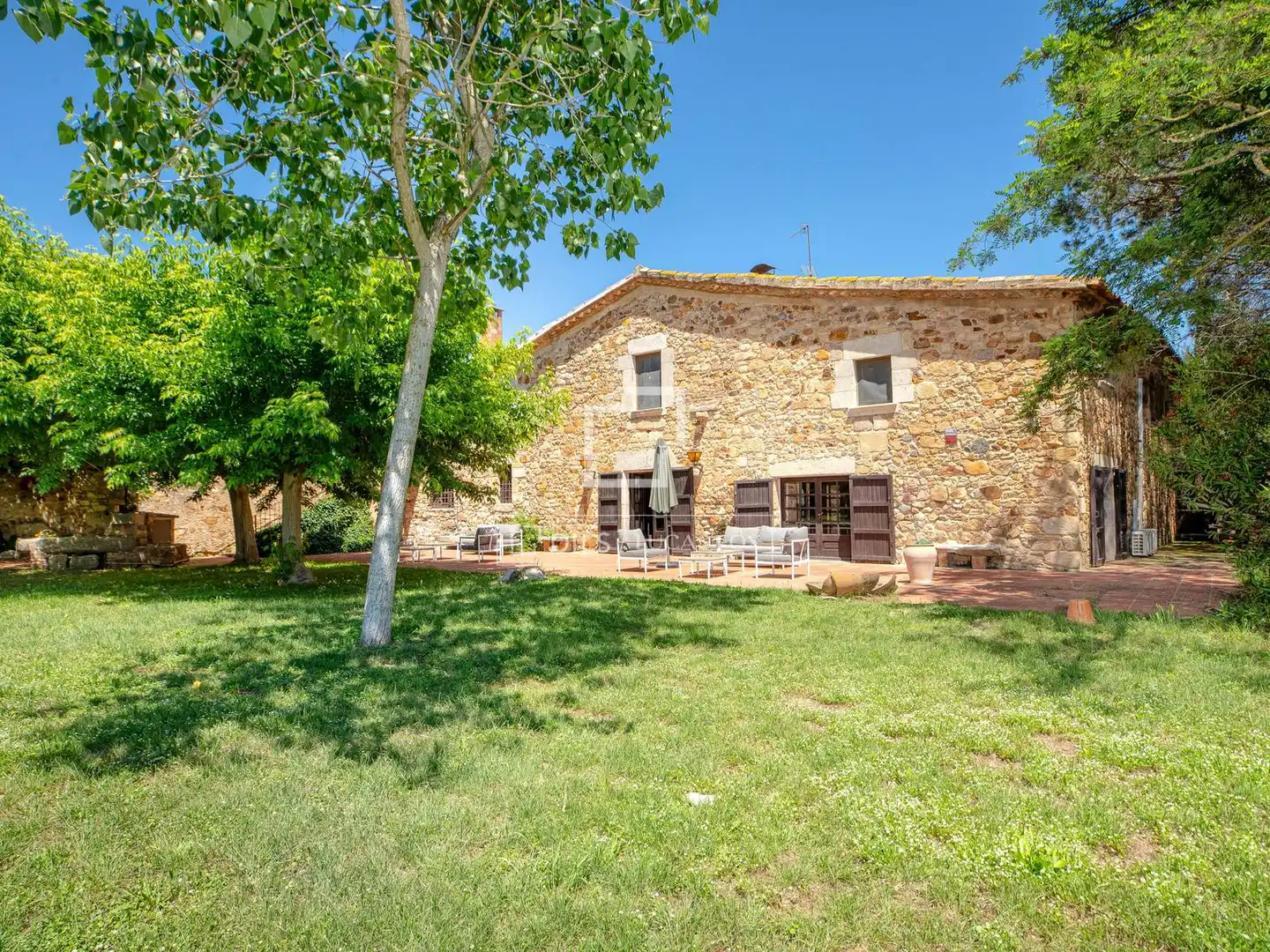 Casa rústica amb piscina en venda a Llagostera, imagen 8