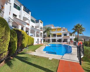 Garden of Attic for sale in Benalmádena  with Air Conditioner, Terrace and Storage room