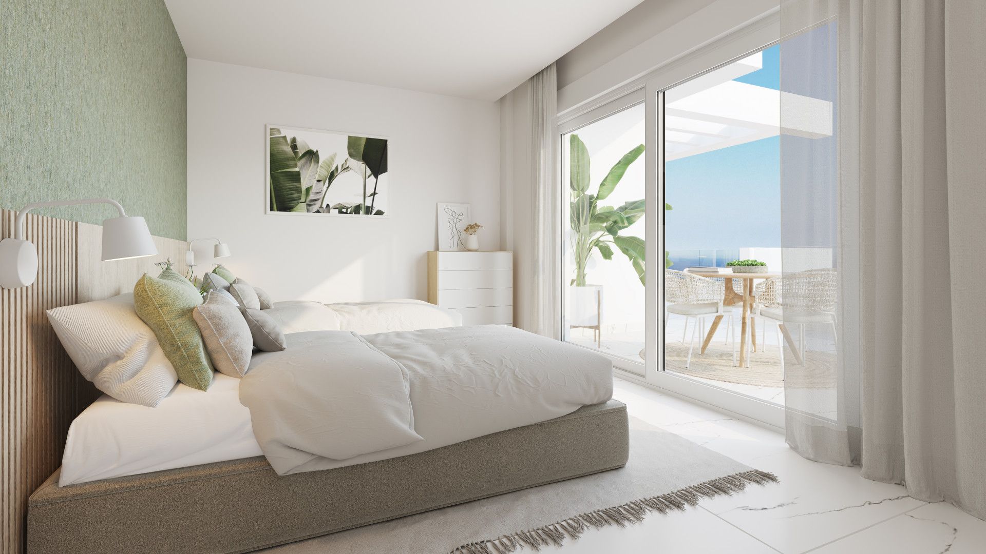 Dormitori de Apartament en venda en Casares amb Aire condicionat, Terrassa i Traster