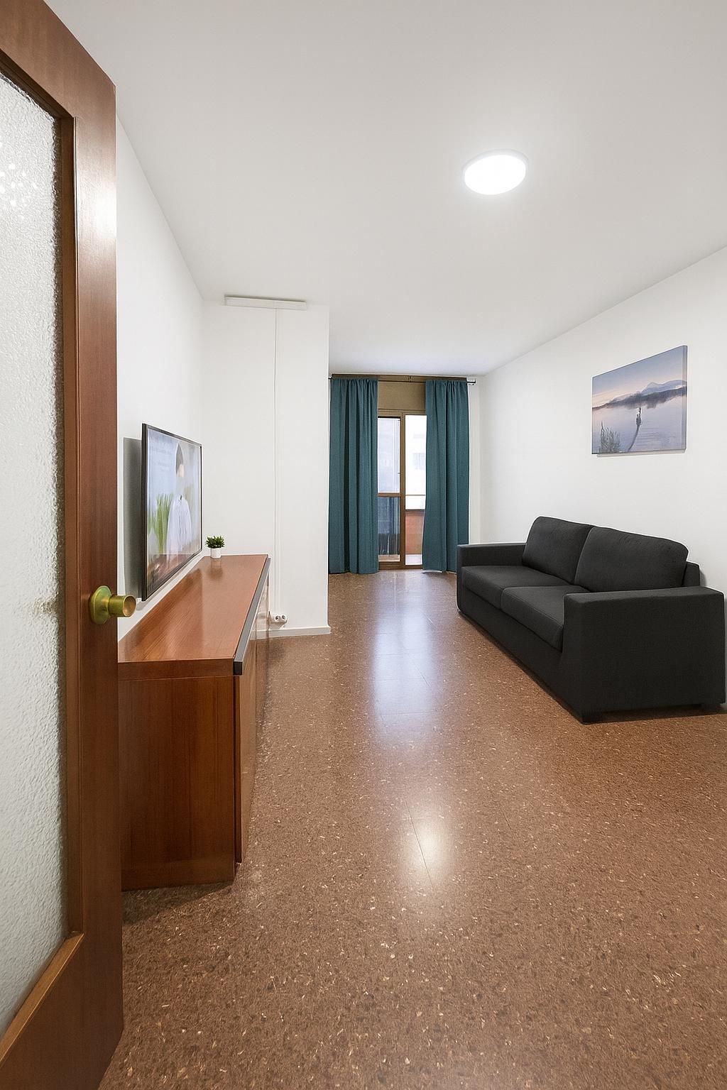 Sala de estar de Piso en venta en  Barcelona Capital con Terraza