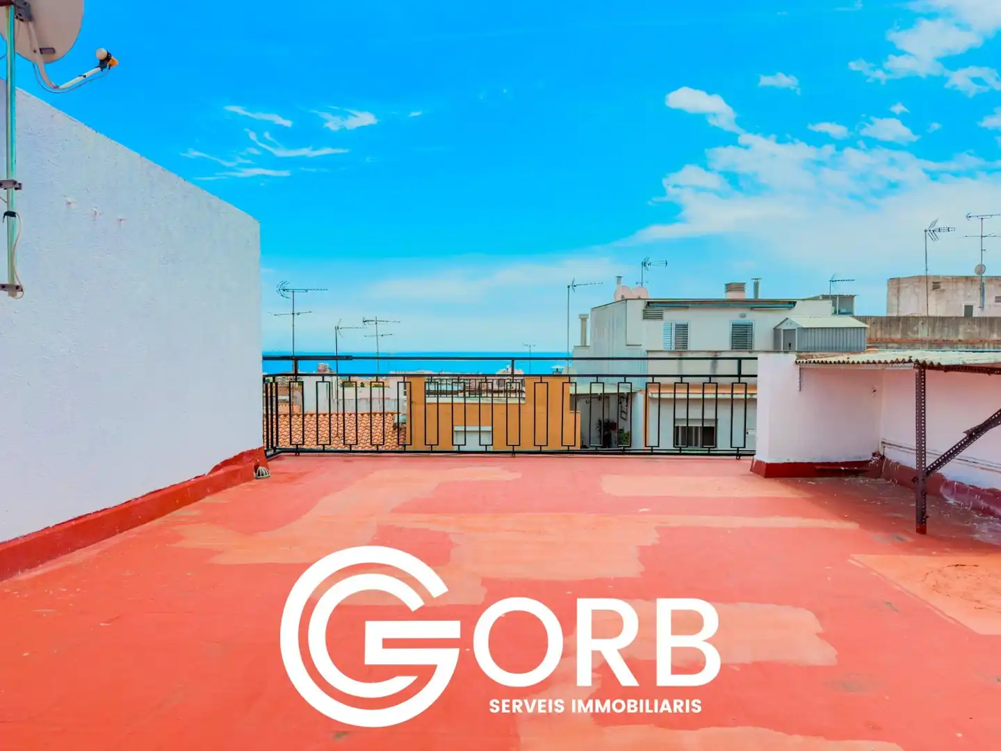 Terraza de Ático en venta en Mataró con Aire acondicionado, Calefacción y Parquet