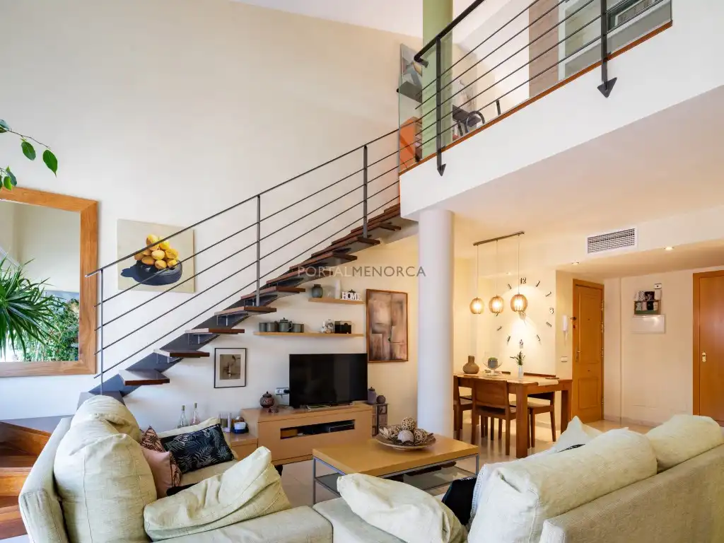 Sala d'estar de Pis en venda en Es Castell
