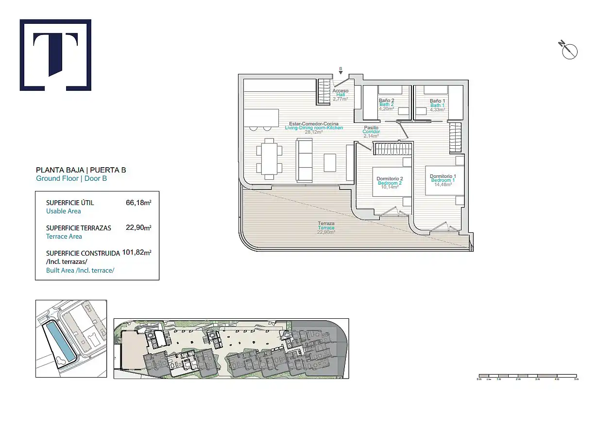 Appartement compact avec terrasse à vendre à Platja de Torres, imagen 16