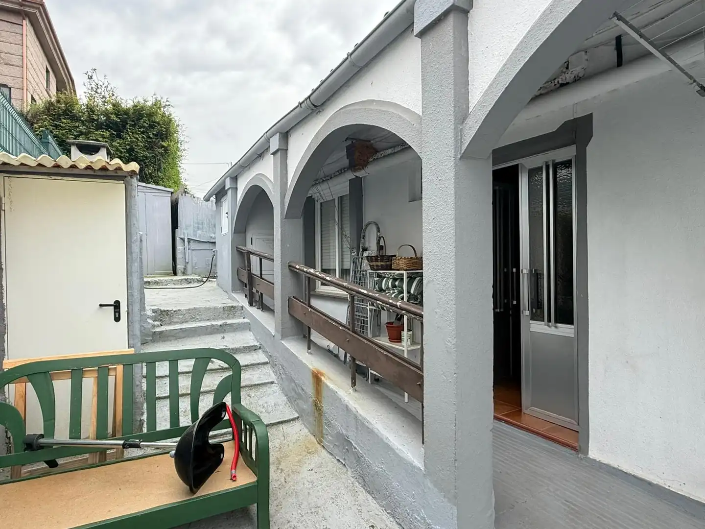 Vista exterior de Casa o xalet en venda en Ferrol amb Calefacció i Traster