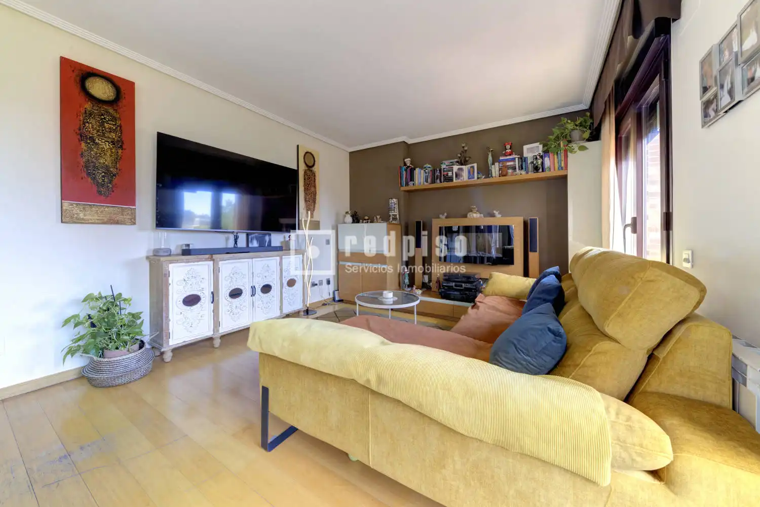Sala d'estar de Pis en venda en Las Rozas de Madrid amb Aire condicionat, Calefacció i Terrassa