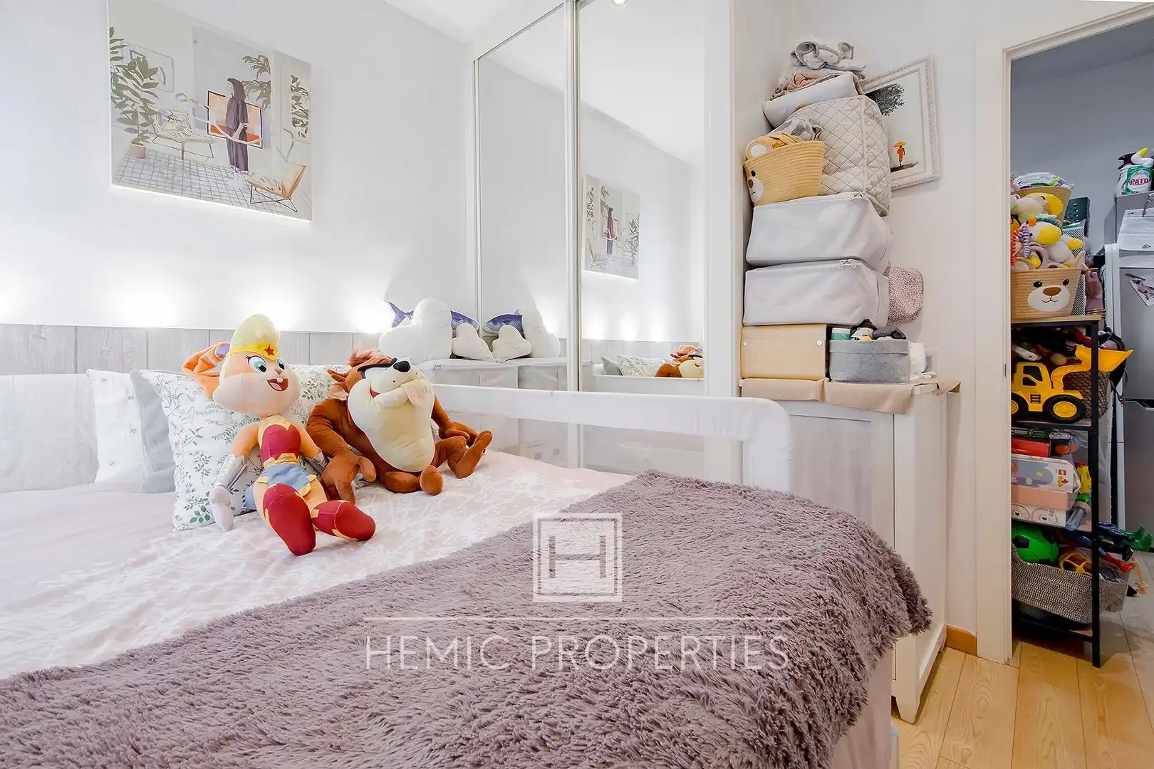 Habitación de Apartamento en venta en Madrid con Aire acondicionado, Calefacción y Parquet