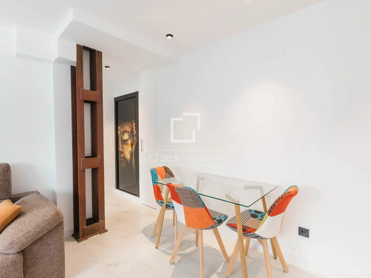 Dining room of Flat for rent in Madrid  with Heating and Furnished