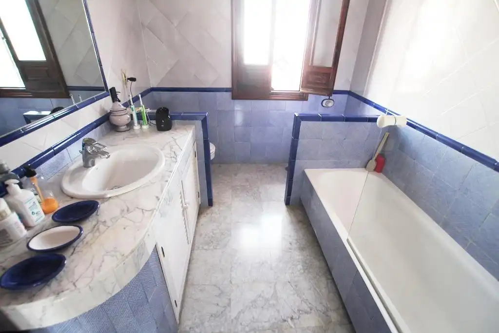 Baño de Casa o chalet en venta en Jerez de la Frontera con Aire acondicionado, Jardín privado y Terraza